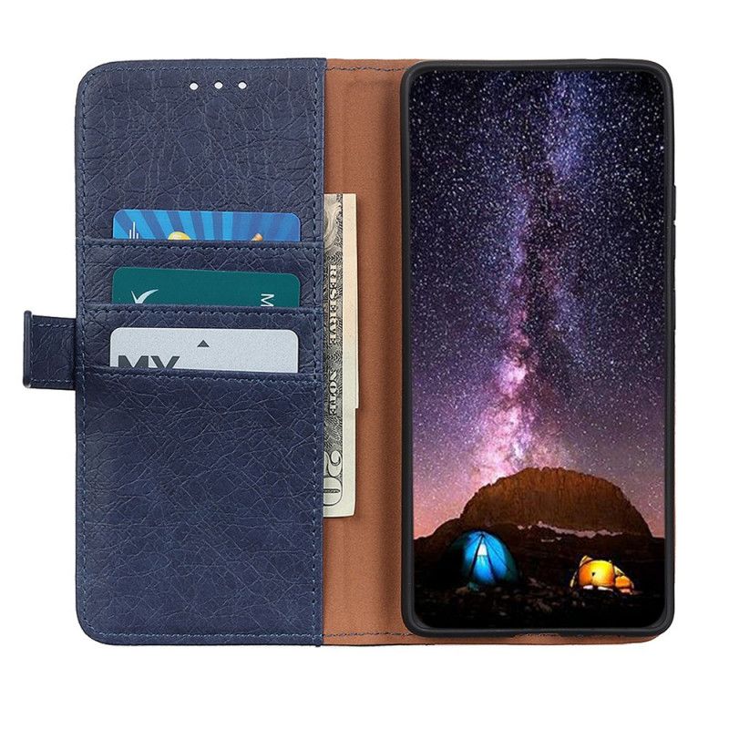 Housse Pour Samsung Galaxy M32 Simili Cuir Style Rhinocéros