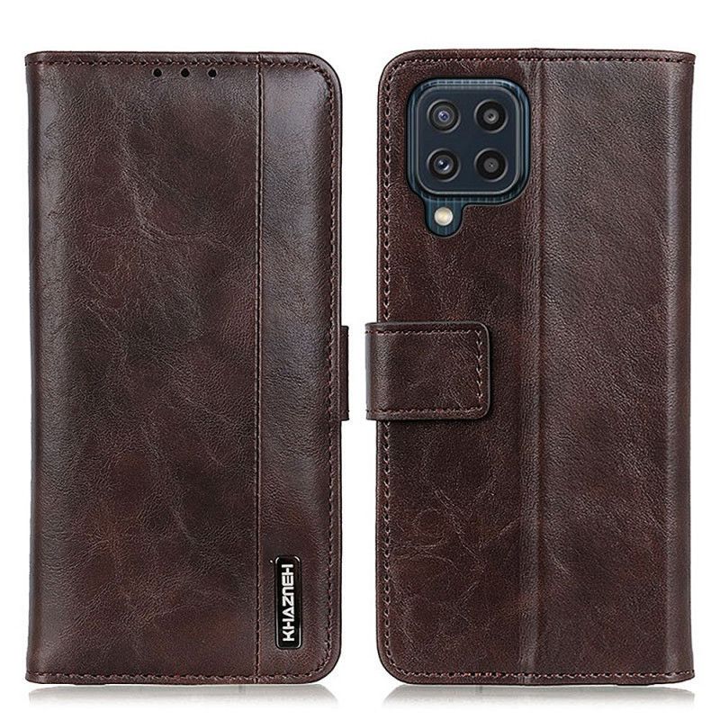 Housse Pour Samsung Galaxy M32 Style Cuir Élégance Khazneh