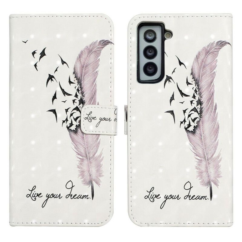 Housse Pour Samsung Galaxy S21 FE Live Your Dream