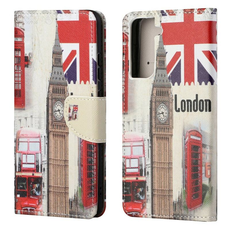 Housse Pour Samsung Galaxy S21 FE London Life