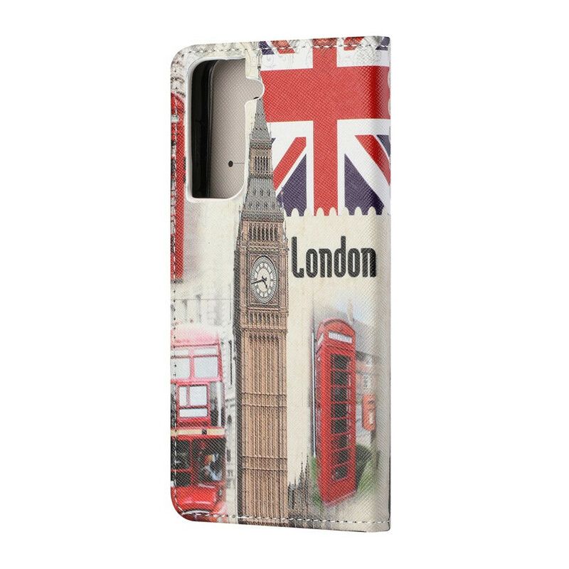 Housse Pour Samsung Galaxy S21 FE London Life