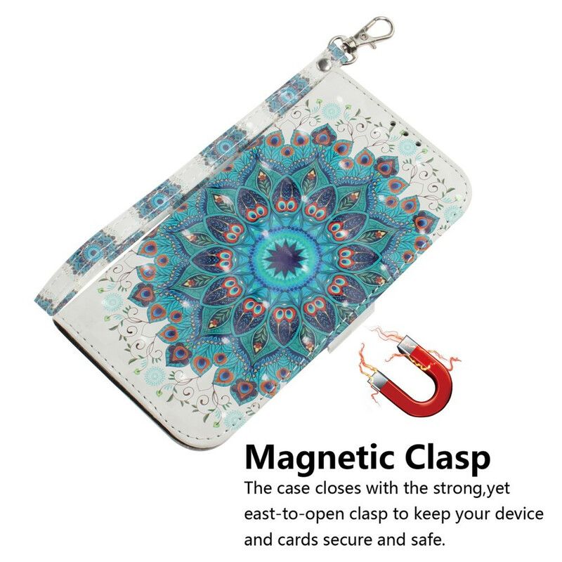 Housse Pour Samsung Galaxy S21 FE Magistral Mandala À Lanière