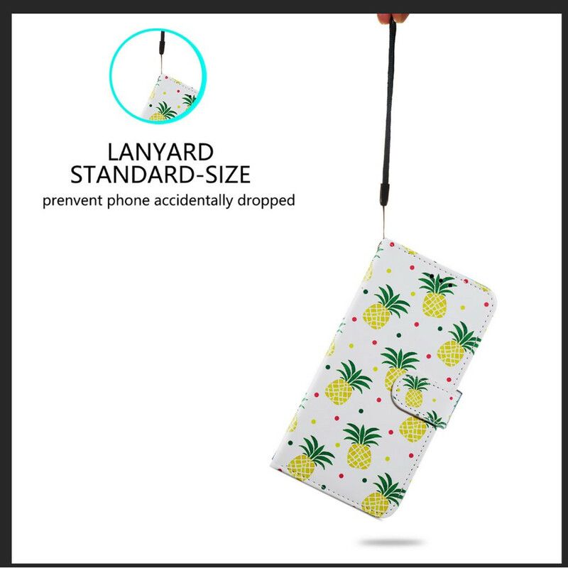 Housse Pour Samsung Galaxy S21 FE Multiples Ananas