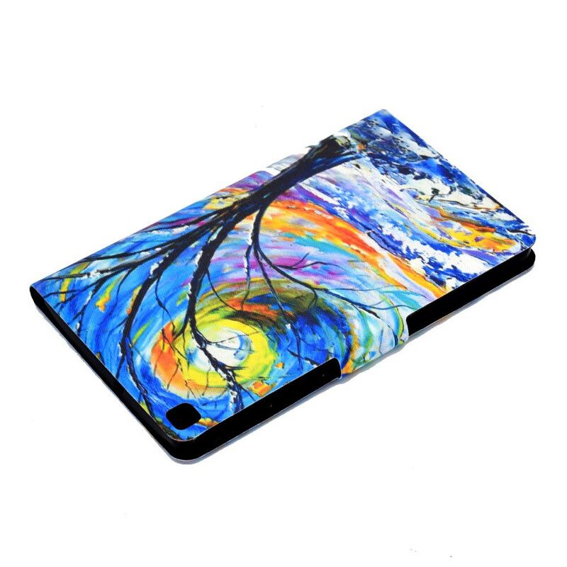 Housse Pour Samsung Galaxy Tab A7 Lite Arbre Art