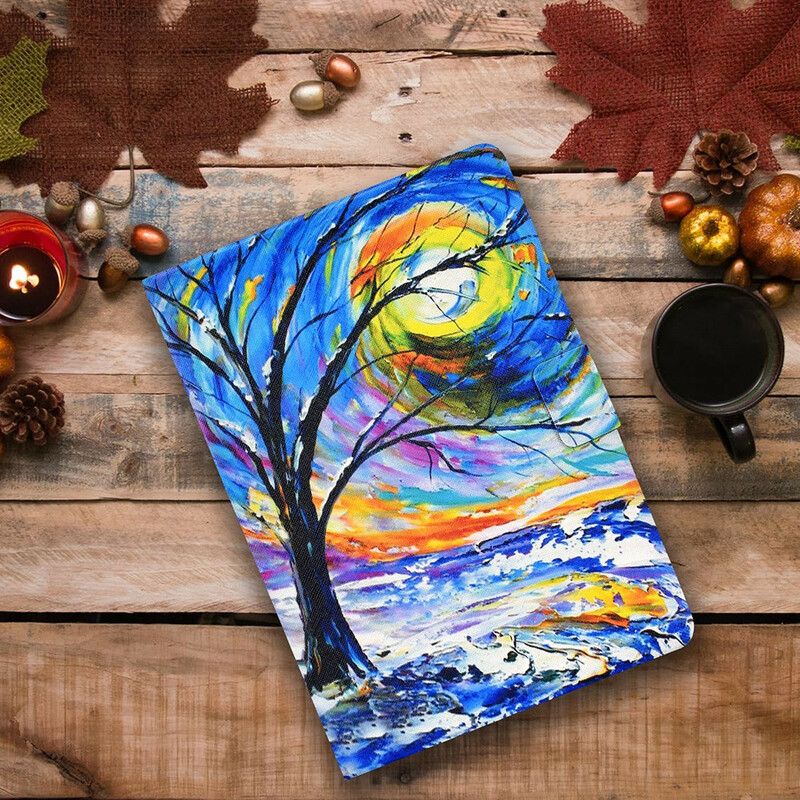 Housse Pour Samsung Galaxy Tab A7 Lite Arbre Art