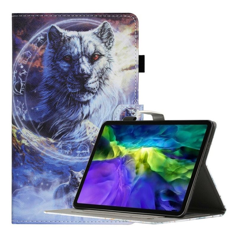 Housse Pour Samsung Galaxy Tab A7 Lite Loup