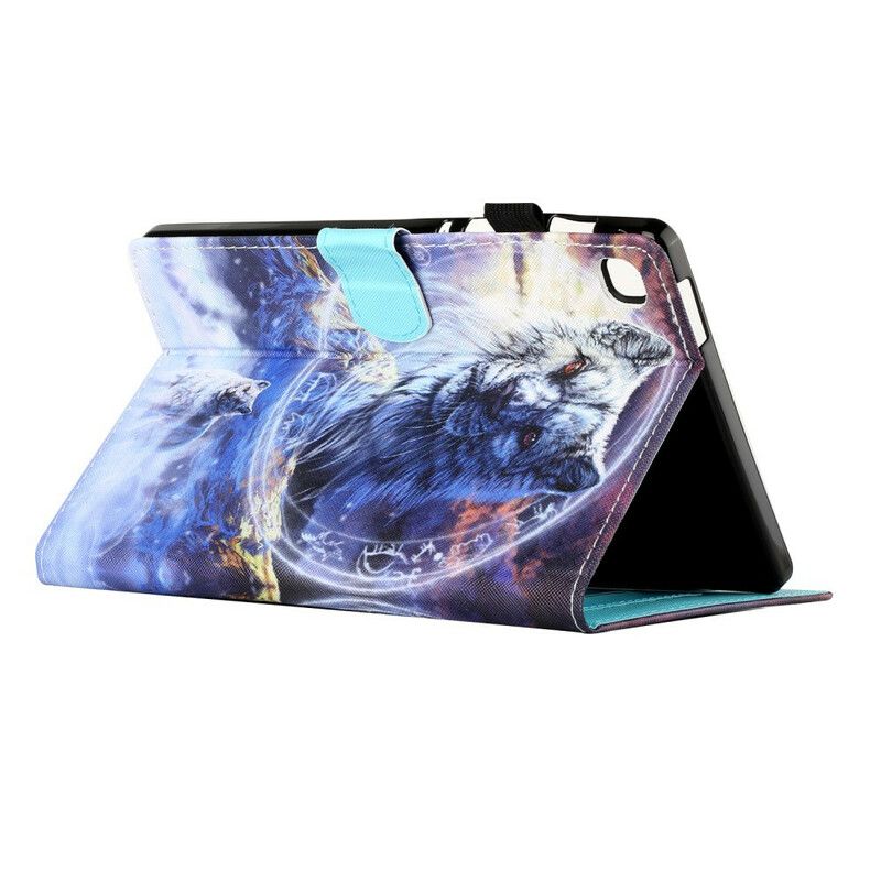 Housse Pour Samsung Galaxy Tab A7 Lite Loup