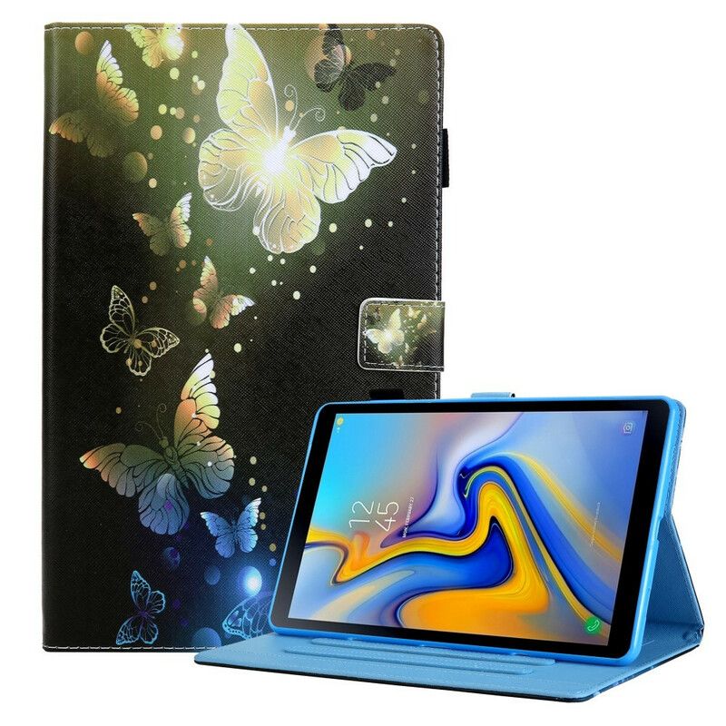 Housse Pour Samsung Galaxy Tab A7 Lite Papillons Magiques