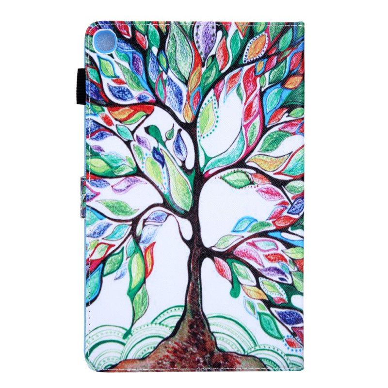 Housse Pour Samsung Galaxy Tab A8 (2021) Arbre Multicolore