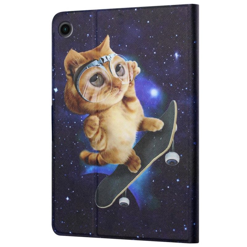 Housse Pour Samsung Galaxy Tab A8 (2021) Chat Skateboard