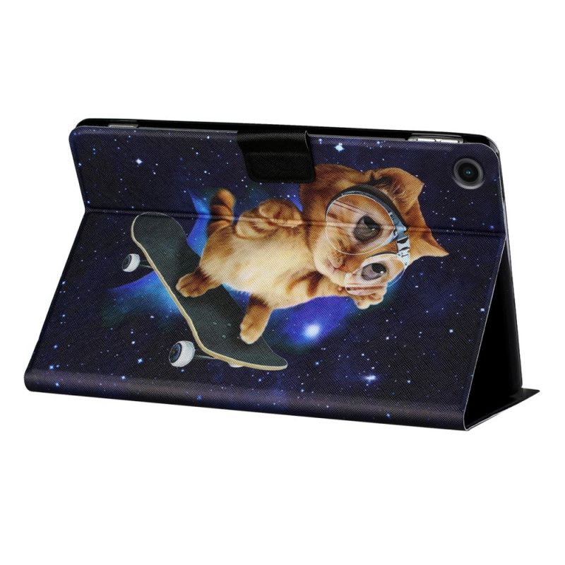 Housse Pour Samsung Galaxy Tab A8 (2021) Chat Skateboard