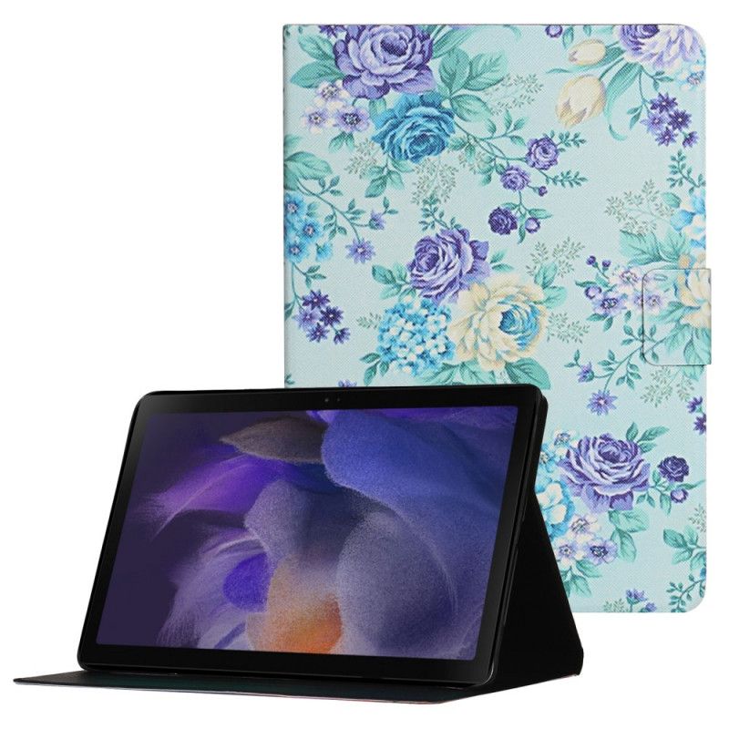 Housse Pour Samsung Galaxy Tab A8 (2021) Fleurs Fleurs Fleurs