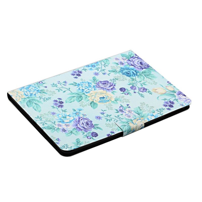 Housse Pour Samsung Galaxy Tab A8 (2021) Fleurs Fleurs Fleurs