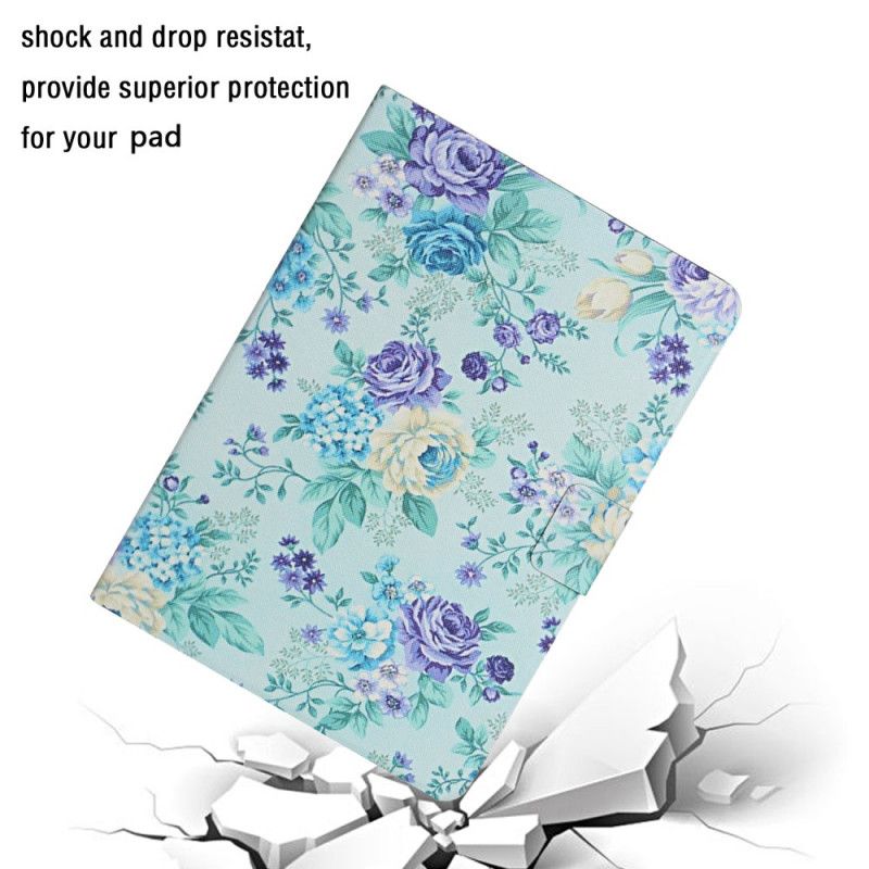 Housse Pour Samsung Galaxy Tab A8 (2021) Fleurs Fleurs Fleurs