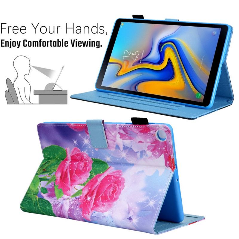 Housse Pour Samsung Galaxy Tab A8 (2021) Fleurs De Rêve