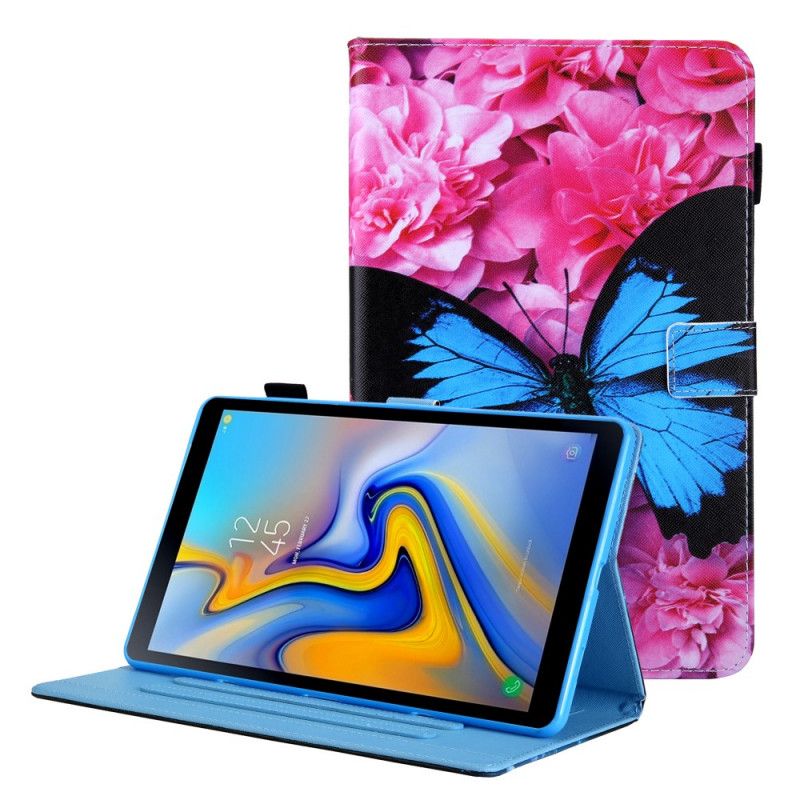 Housse Pour Samsung Galaxy Tab A8 (2021) Papillon Floral