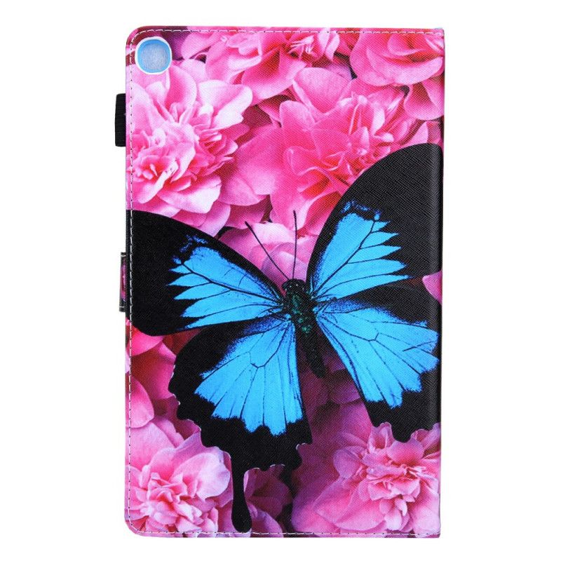 Housse Pour Samsung Galaxy Tab A8 (2021) Papillon Floral