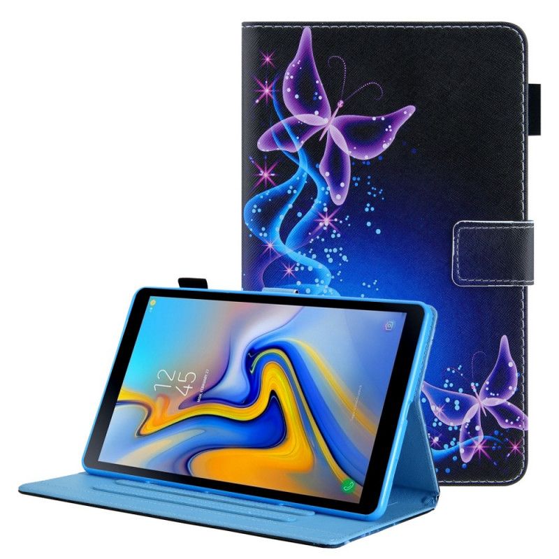 Housse Pour Samsung Galaxy Tab A8 (2021) Papillons Colorés