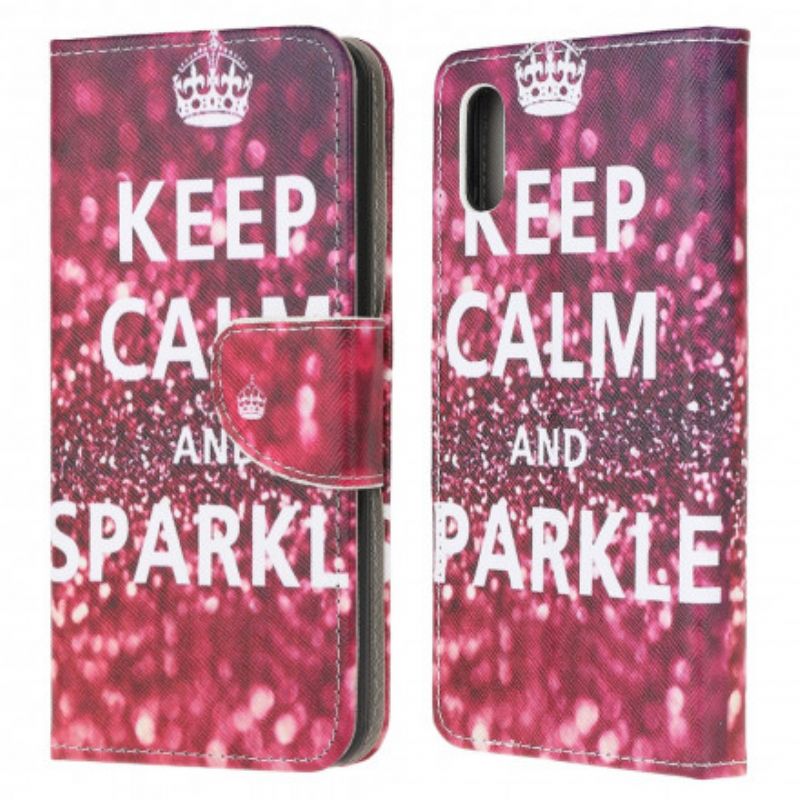 Housse Pour Samsung Galaxy XCover 5 Keep Calm And Sparkle