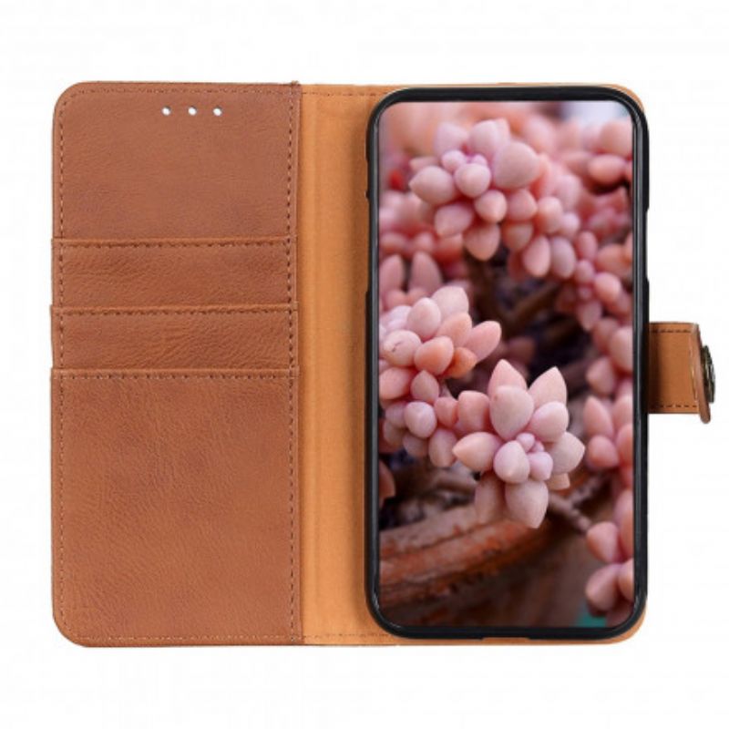 Housse Pour Samsung Galaxy XCover 5 Simili Cuir Khazneh