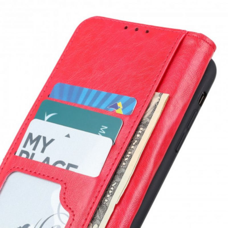 Housse Pour Samsung Galaxy XCover 5 Simili Cuir Texturé