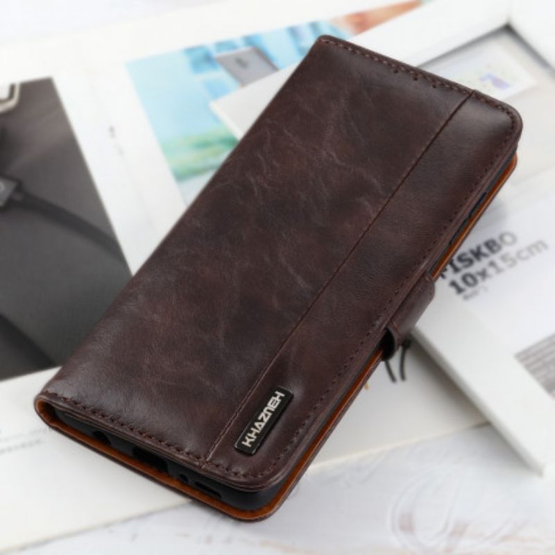 Housse Pour Samsung Galaxy XCover 5 Style Cuir Élégance Khazneh