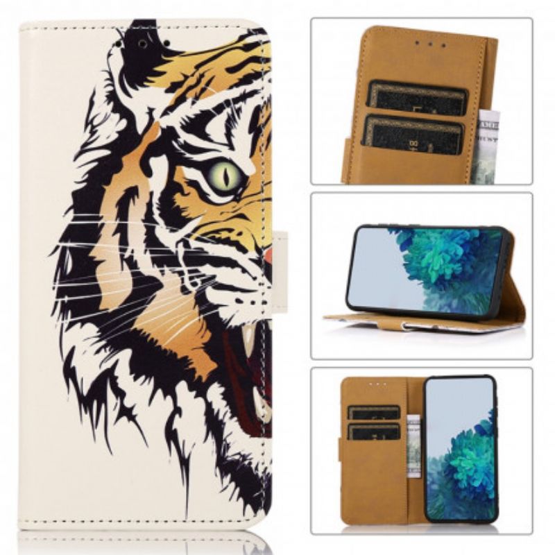 Housse Pour Samsung Galaxy XCover 5 Tigre Féroce