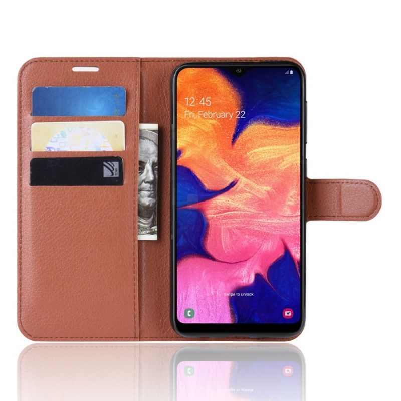 Étui Housse Samsung Galaxy A10 Fabuleux Simili Cuir