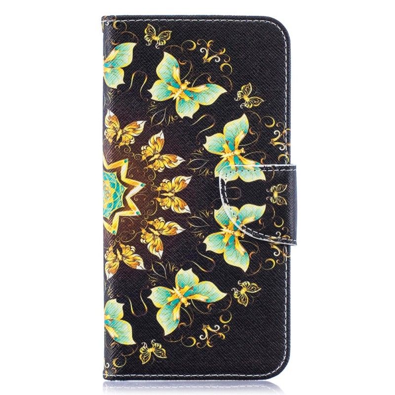 Housse Samsung Galaxy A10 Mandala Papillons