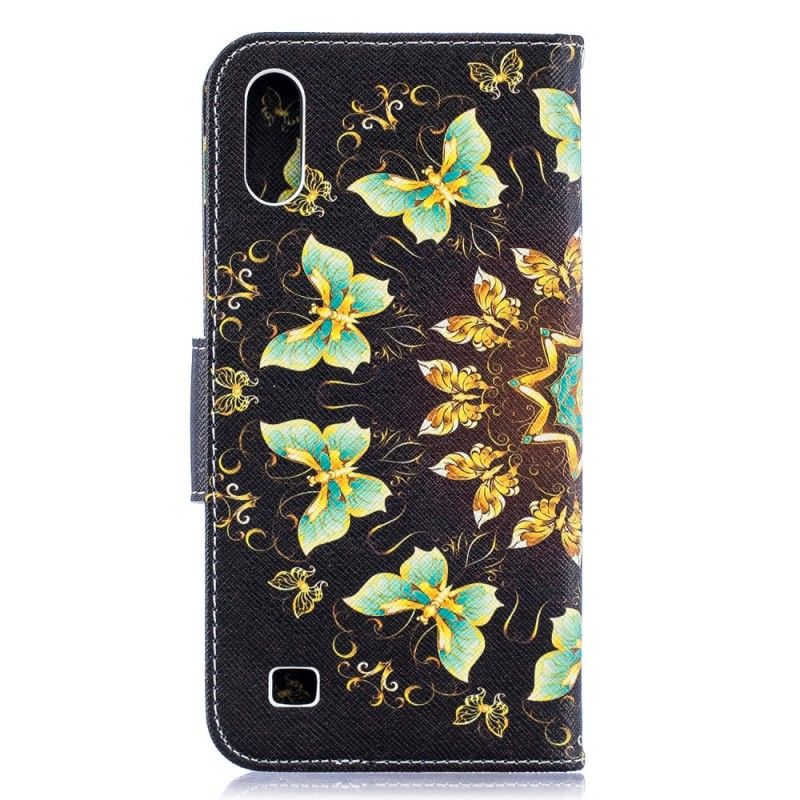 Housse Samsung Galaxy A10 Mandala Papillons