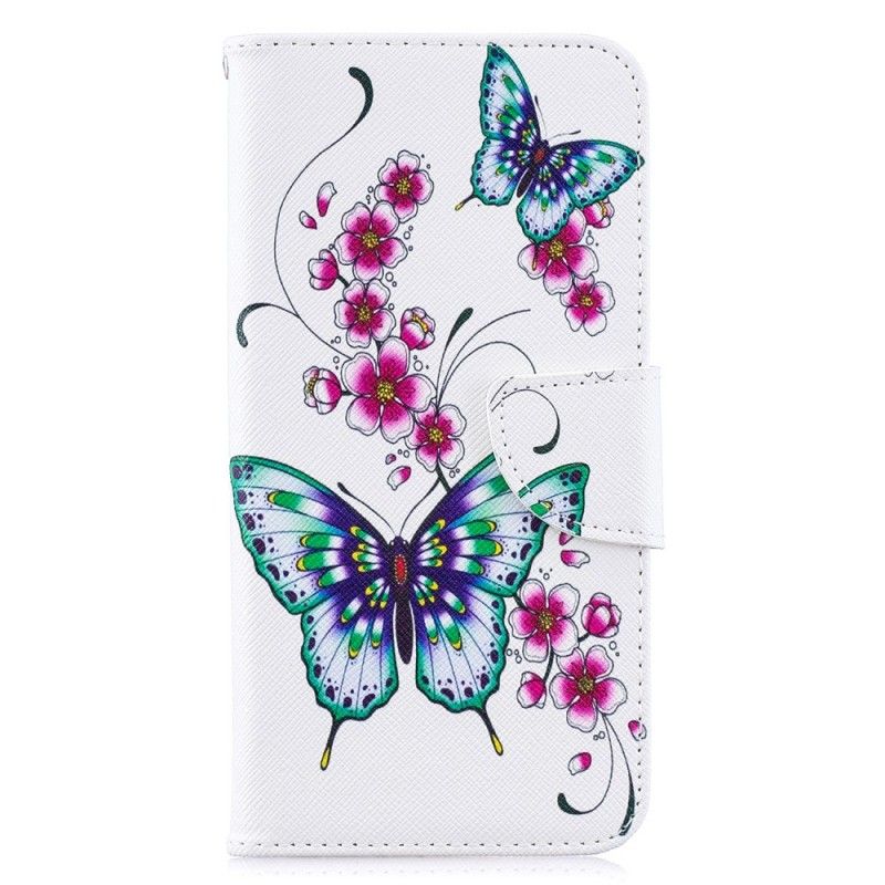 Housse Samsung Galaxy A10 Merveilleux Papillons