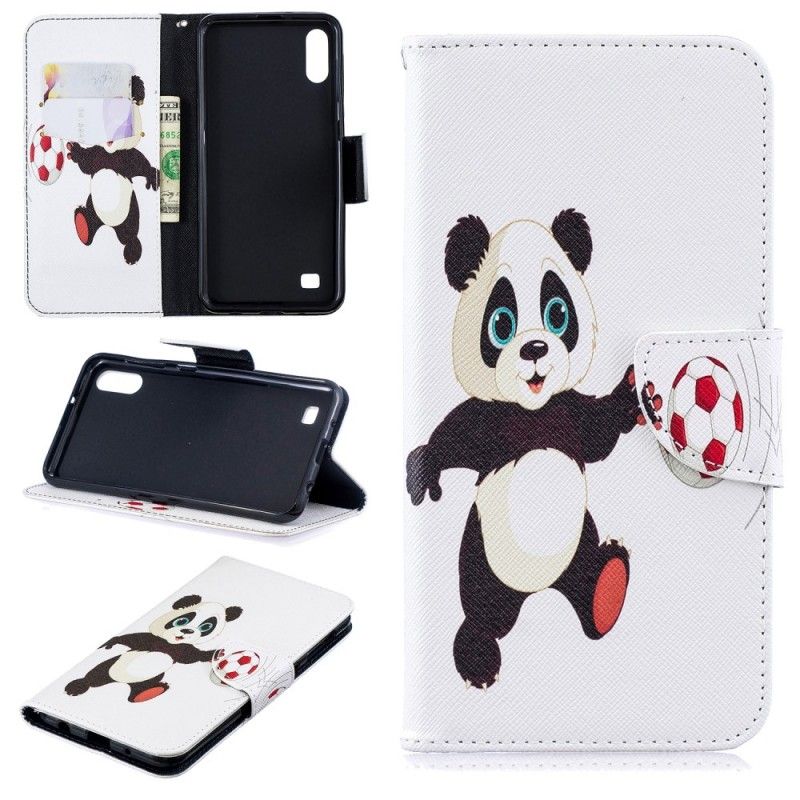 Housse Samsung Galaxy A10 Panda Foot