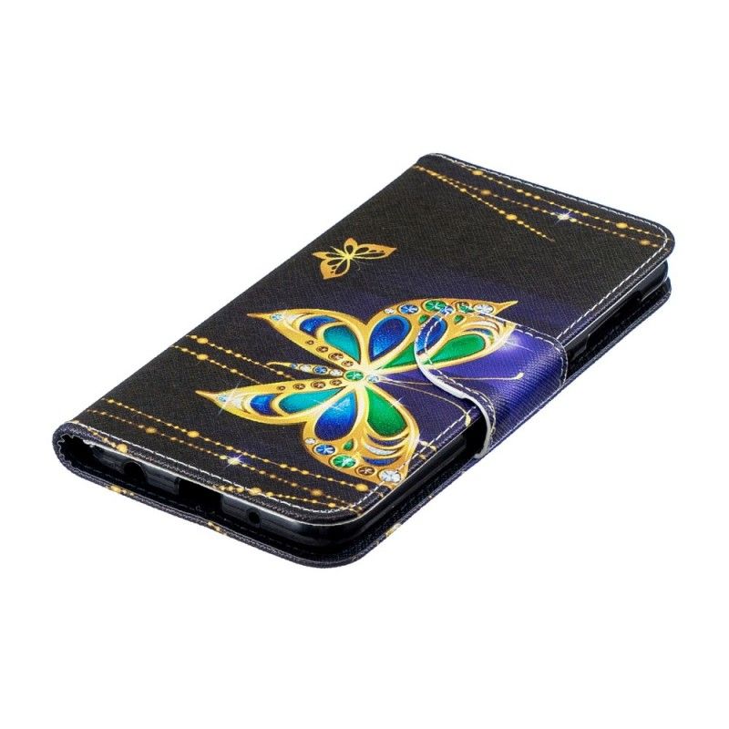 Housse Samsung Galaxy A10 Papillon Magique