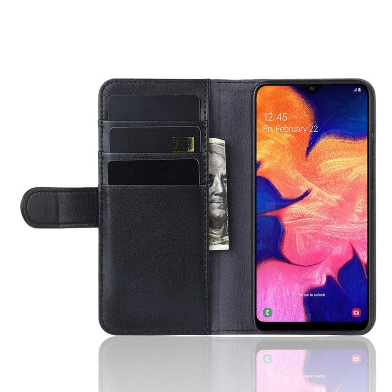 Housse Samsung Galaxy A10e Cuir Fendu