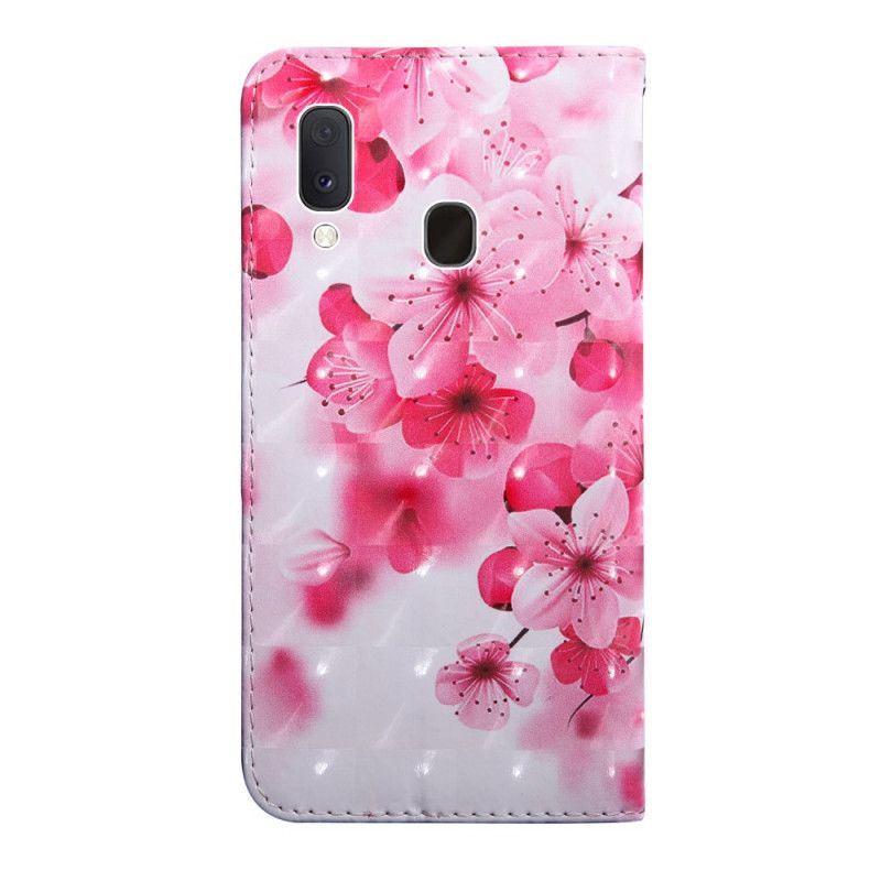 Housse Samsung Galaxy A10e Fleurs Roses