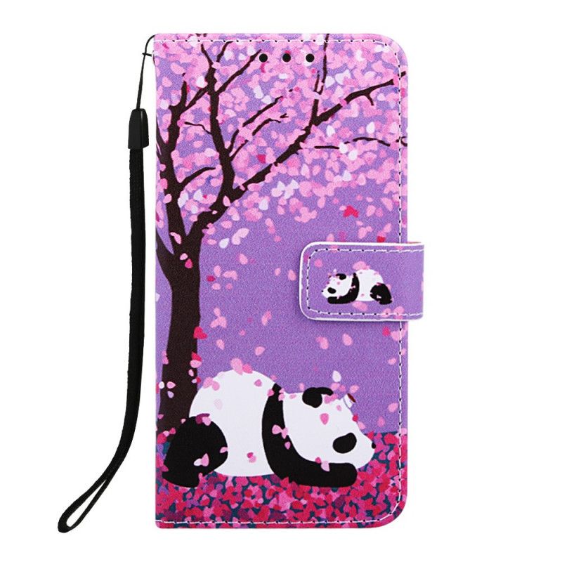 Housse Samsung Galaxy A10e Panda À L'arbre Chinois