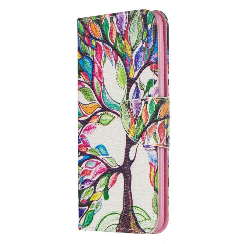 Housse Samsung Galaxy A10s Arbre Coloré