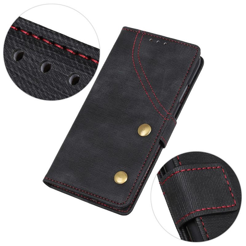 Housse Samsung Galaxy A10s Jeans Rivets