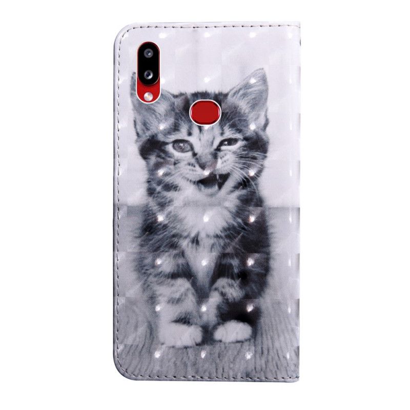 Étui Housse Samsung Galaxy A10s Light Spot Ignace Le Chaton