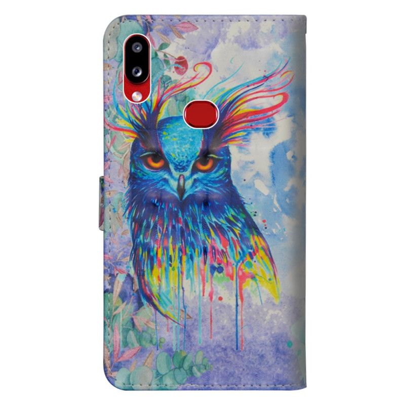 Housse Samsung Galaxy A10s Light Spot Oiseau Aquarelle