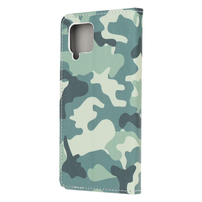 Housse Samsung Galaxy A12 Camouflage Militaire