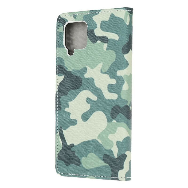 Housse Samsung Galaxy A12 / M12 Camouflage Militaire