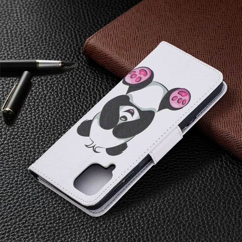 Housse Samsung Galaxy A12 / M12 Panda Fun