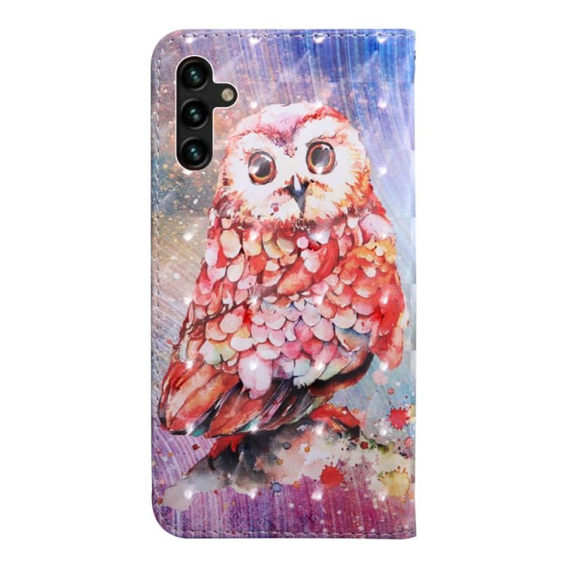 Housse Samsung Galaxy A13 5G / A04s Hibou le Peintre