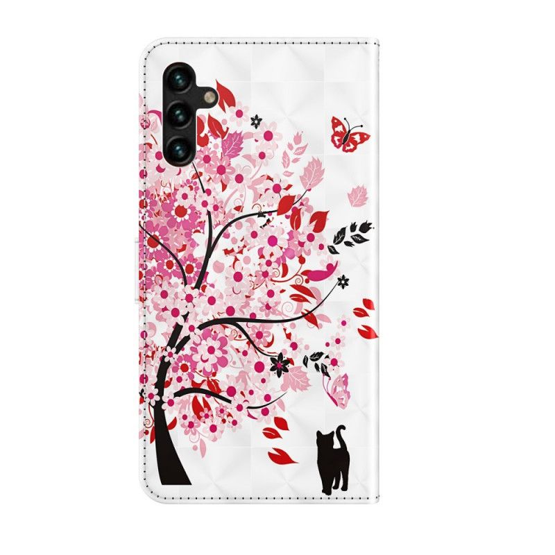 Housse Samsung Galaxy A13 5G Arbre Rose