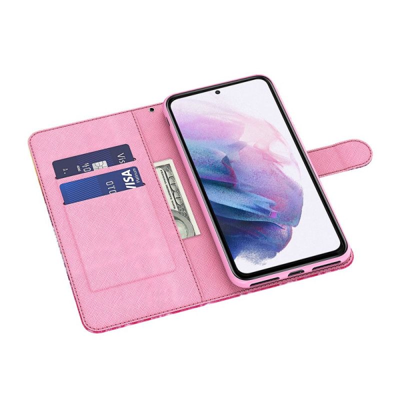 Housse Samsung Galaxy A13 5G Arbre Rose