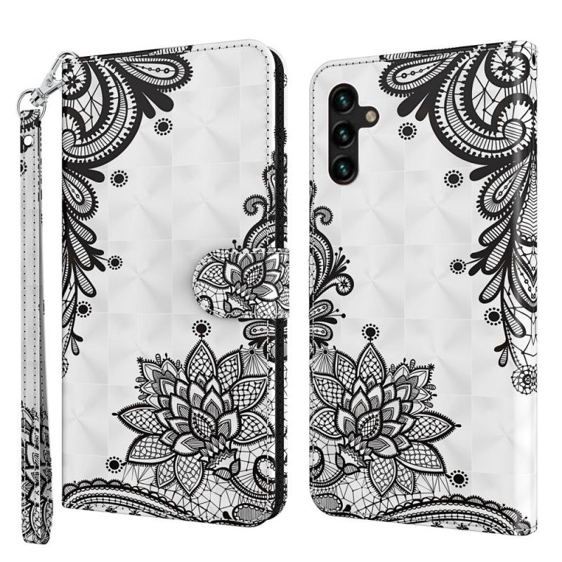 Housse Samsung Galaxy A13 5G Chic Dentelle