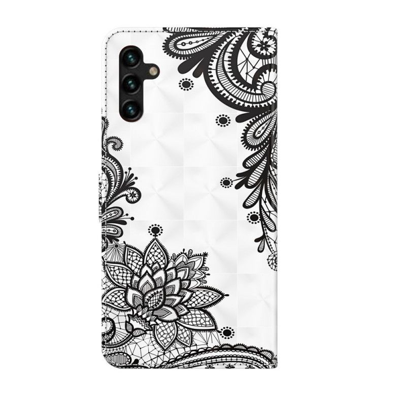 Housse Samsung Galaxy A13 5G Chic Dentelle