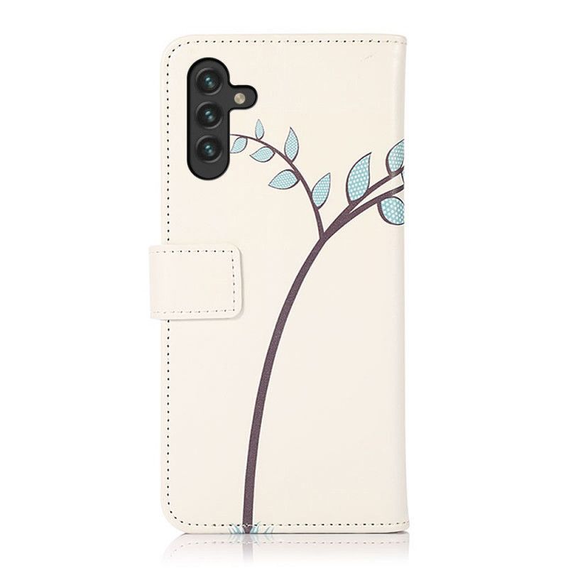 Housse Samsung Galaxy A13 5G Couple De Hiboux Sur L'arbre