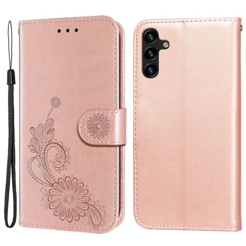 Housse Samsung Galaxy A13 5G Dentelle Florale